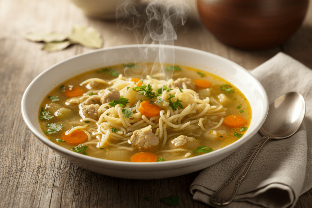 Rosół Rezept: Polnische Hühnersuppe – Die goldene Brühe wie bei Babcia - Polskashop24
