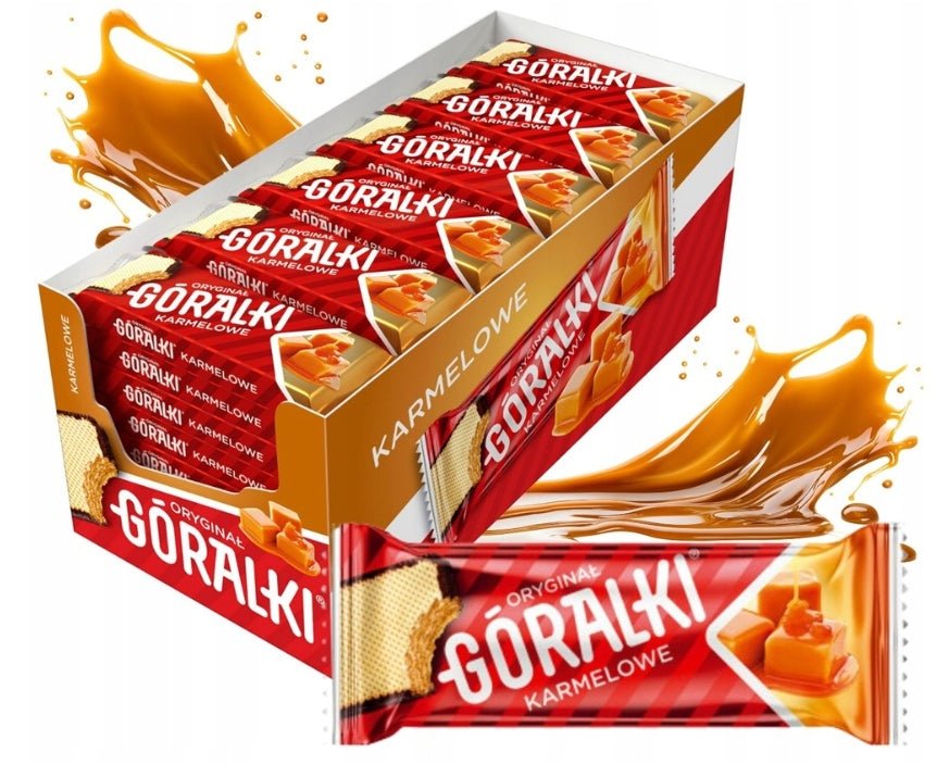 24x Goralki karmelowe - Karamelriegel 40g kaufen - IDC - Polskashop24.de - Online Supermarkt mit Lebensmittel aus Polen