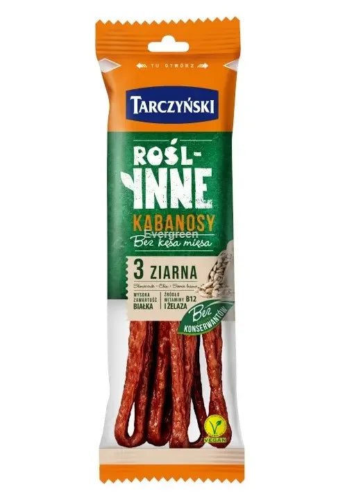 3 Korn Vegane Kabanossi 90g - Tarczynski - Polskashop24