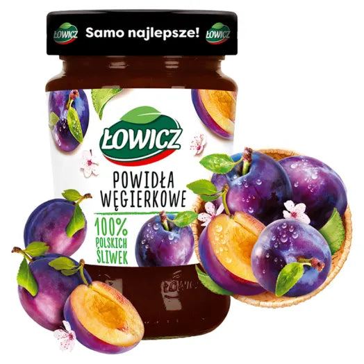 Pflaumenmus - Powidła ze Śliwki Węgierki 290g - Łowicz