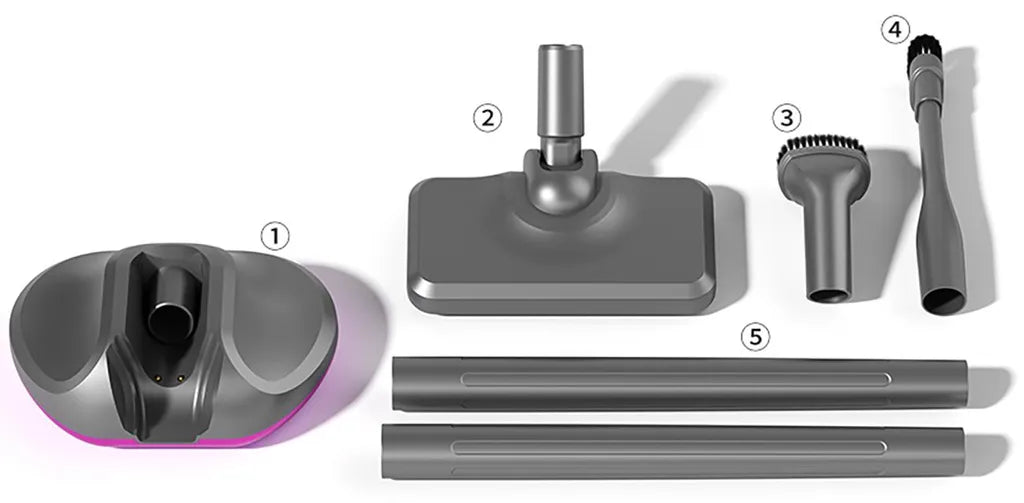 Zubehör des 4-in-1 Akku-Handstaubsaugers