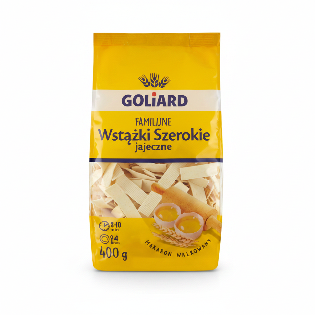 Goliard breite Bandnudeln Wstążki Szerokie 400 g - Polskashop24