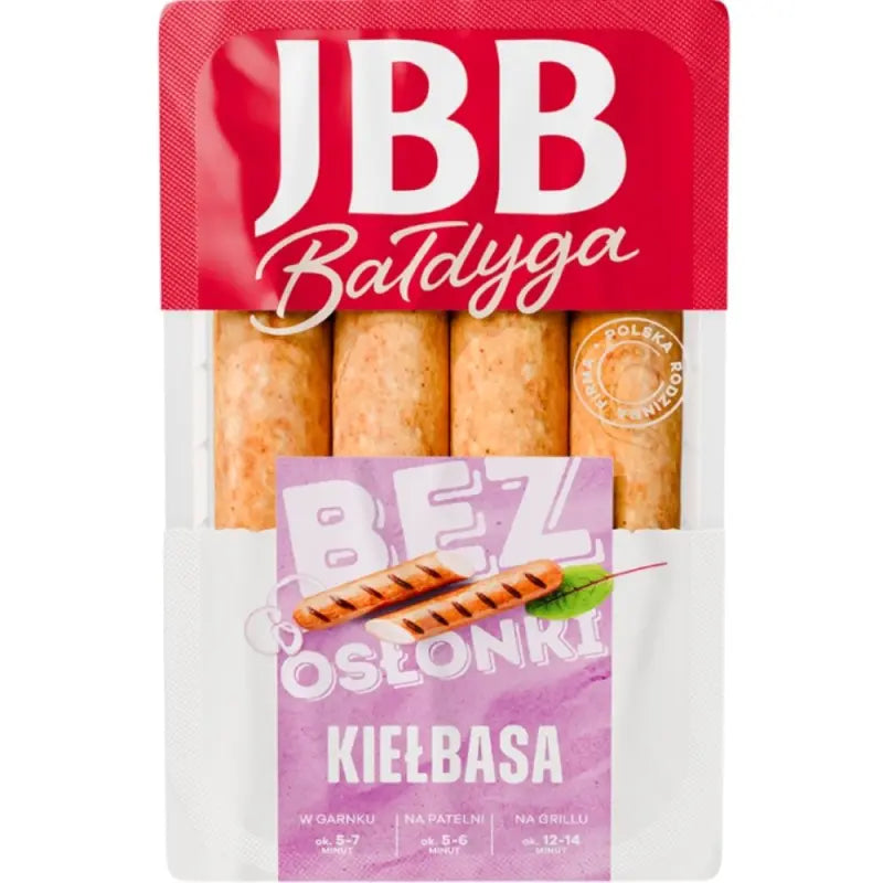Kielbasa bez oslonki - Wurst ohne Hülle 330g - JBB