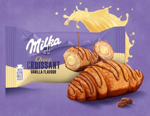 Milka Croissant Choco Vanilla 50g - Mondelez