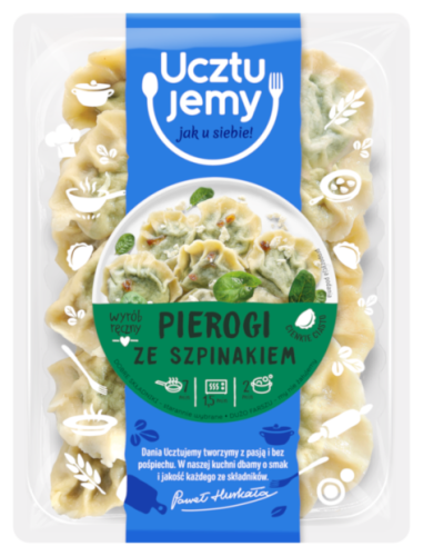 Piroggen mit Spinat - Pierogi ze szpinakiem 400g - UcztuJemy