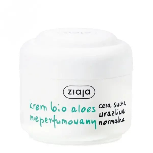 Aloe Vera Creme ohne Duft - Krem Aloes nieperfumowany 50ml - Ziaja - Polskashop24