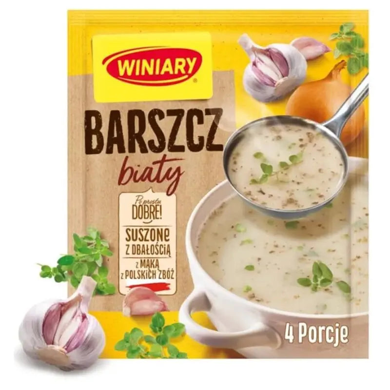 Winiary Barszcz Bialy Weißer Borschtsch 66g - Polnische Instant-Weißborschtsch Bestseller von Nestlé