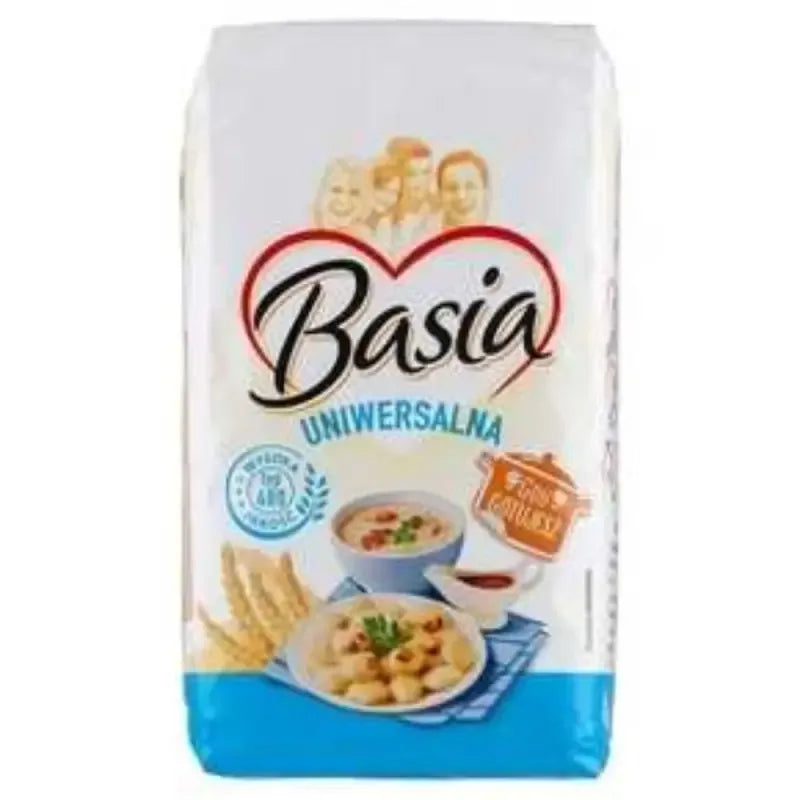 Basia Mąka Uniwersalna universelles Weizenmehl 1kg - polnisches Universalmehl von Goodmills