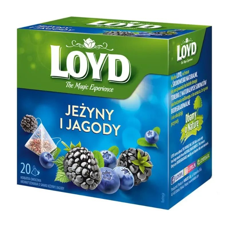 Brombeer - Blaubeer - Tee - Herbata Jeżyna i Borówka 40g - Loyd - Polskashop24