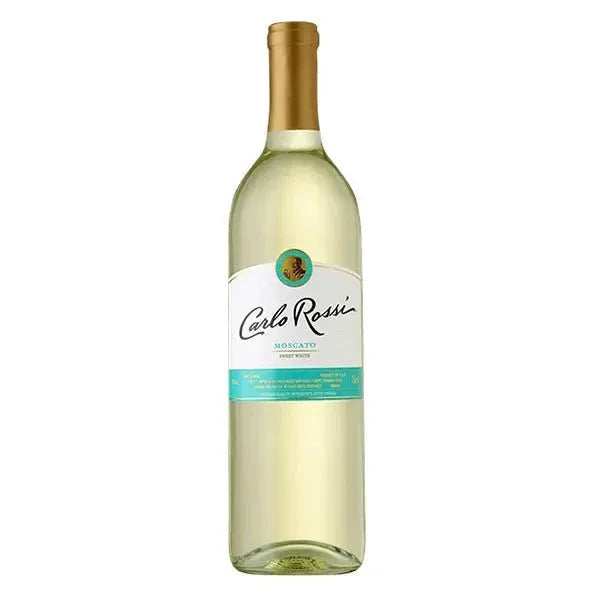 Carlo Rossi Wein Moscato Sweet White 9% 750ml - Polskashop24.de - Online Supermarkt mit Lebensmittel aus Polen