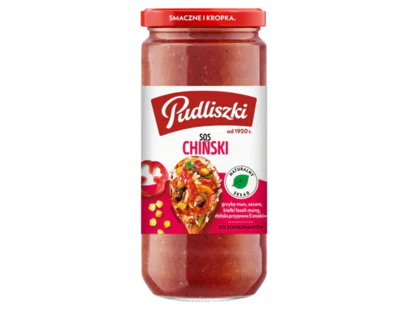 Chinesische Sauce - Sos chiński 480g - Pudliszki - Polskashop24