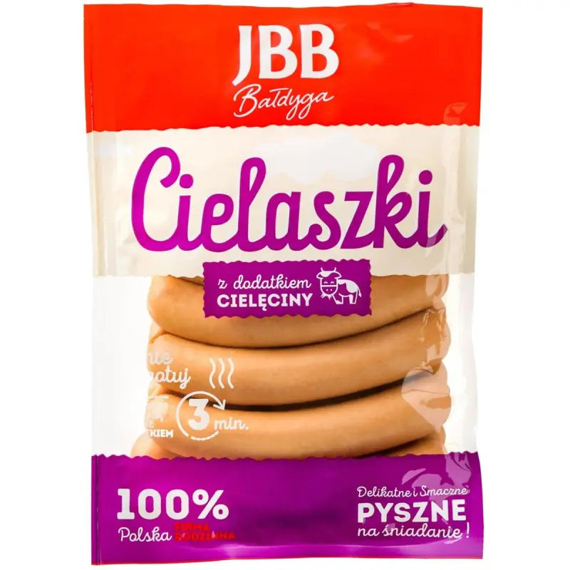 BB Cielaszki polnische Mini Bockwurst 420g - feine Würstchen aus Polen