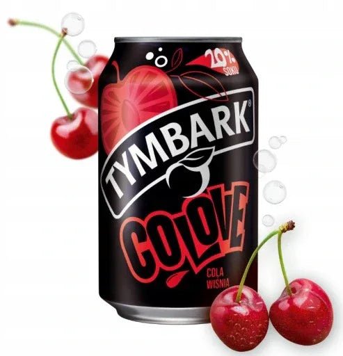 Cola - Kirsch - Getränk Napój Colove Wiśnia 12x330ml Karton - Tymbark (zzgl. 3€ Pfand) - Polskashop24