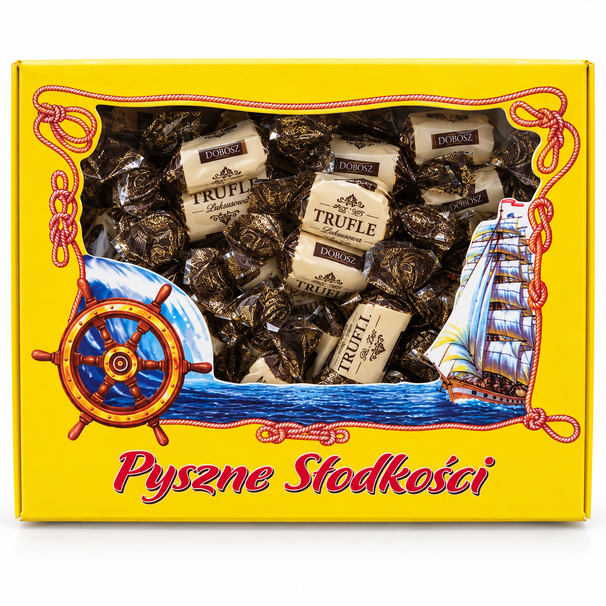 Dobosz Trufla Luksusowa – Rum-Kakao-Trüffelpralinen, 1 kg