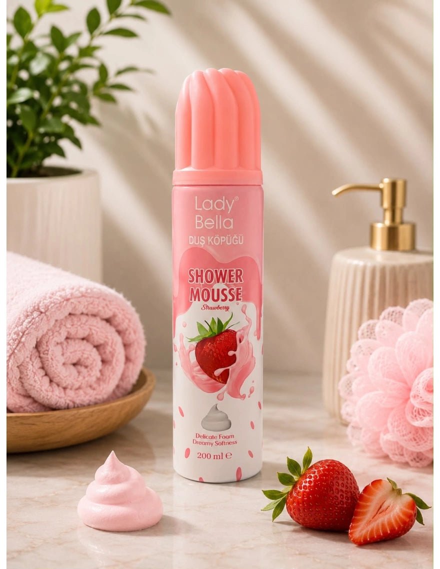 Duschschaum Pianka do Prysznica Truskawka 200ml - Lady Bella - Polskashop24