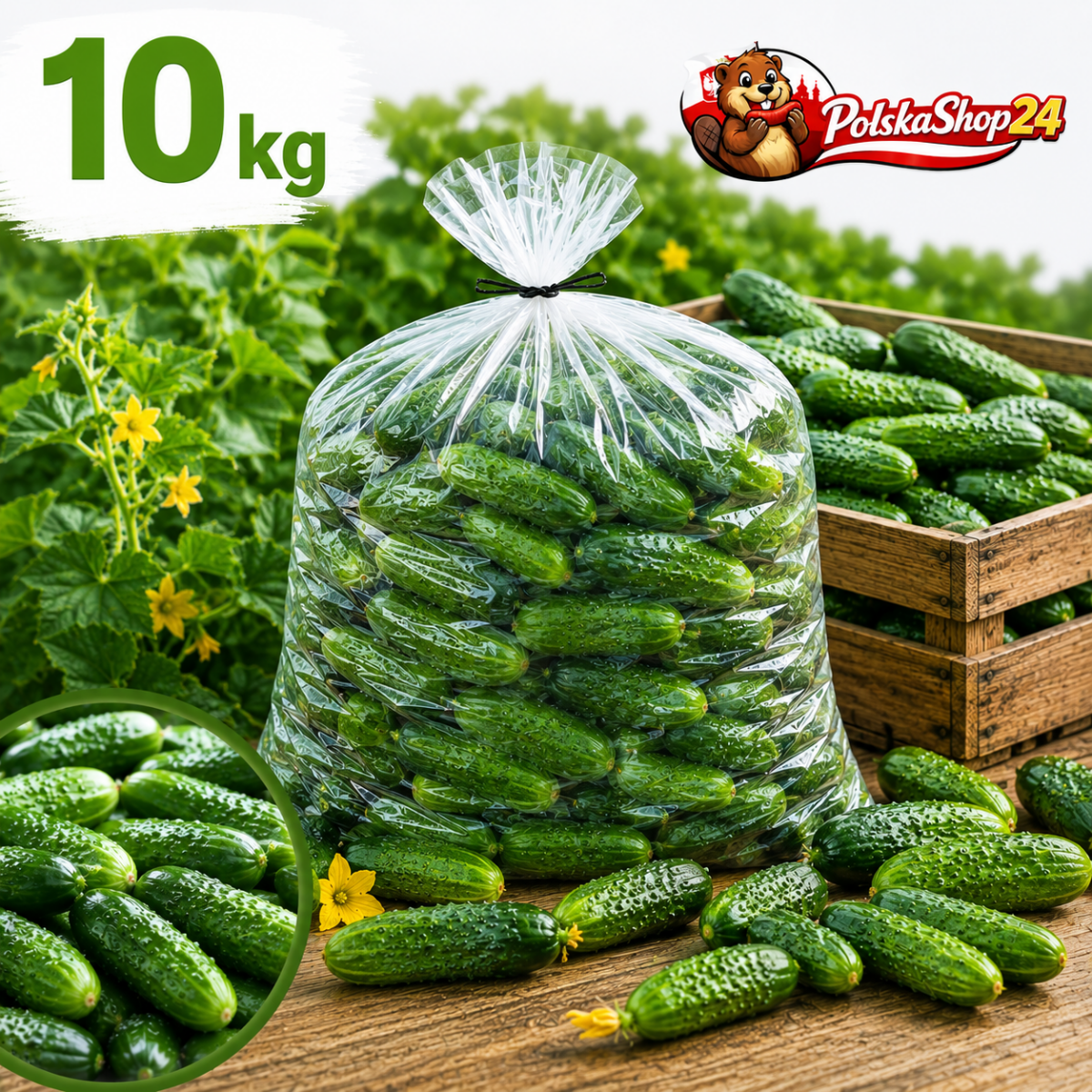 Einlegegurken / Ogórki 1kg - Polskashop24