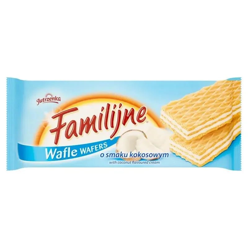 Familijne Kokos Waffeln 180g - Jutrzenka - Polskashop24