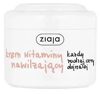 Feuchtigkeitscreme mit Vitaminen - Krem nawilżający z witaminami 100ml - Ziaja - Polskashop24