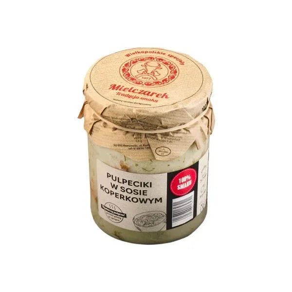 Fleischbällchen in Dillsauce - Pulpeciki w sosie koperkowym 490g - Mielczarek - Polskashop24