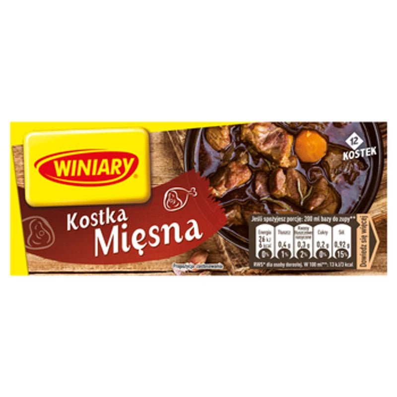 Fleischbrühwürfel Kostka Mięsna 120g - Winiary - Polskashop24