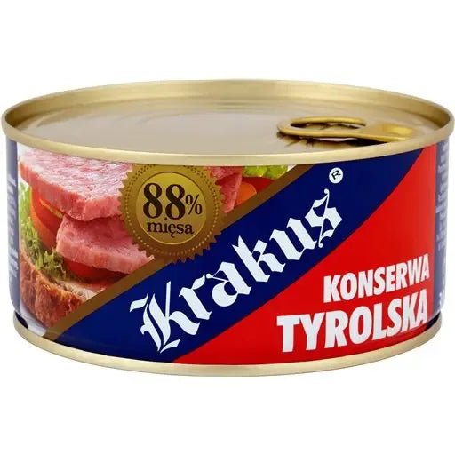 Fleischkonserve - Konserwa Tyrolska 300g - Krakus - Polskashop24