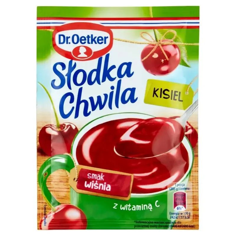 Fruchtdessert Kisiel Slodka Chwila Kirsch 30g - Dr. Oetker - Polskashop24