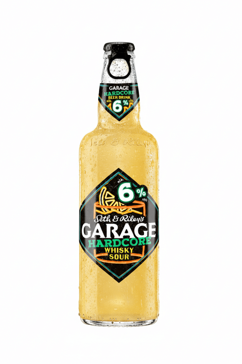 Garage Hardcore Whisky Sour — Starkes alkoholisches Getränk 6,0% 400ml - Polskashop24
