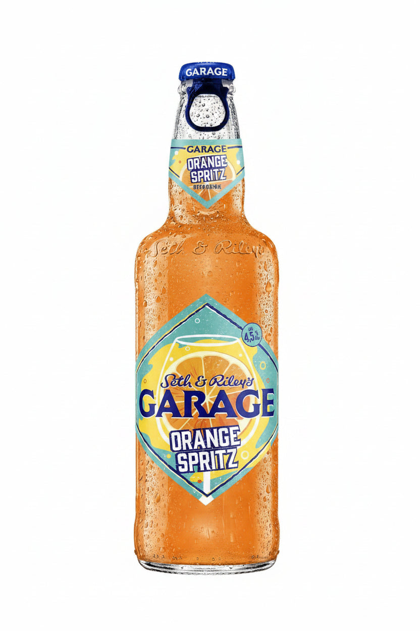 Garage Orange Spritz mit 4,5 % Alkohol und Orangen-Geschmack, 400 ml