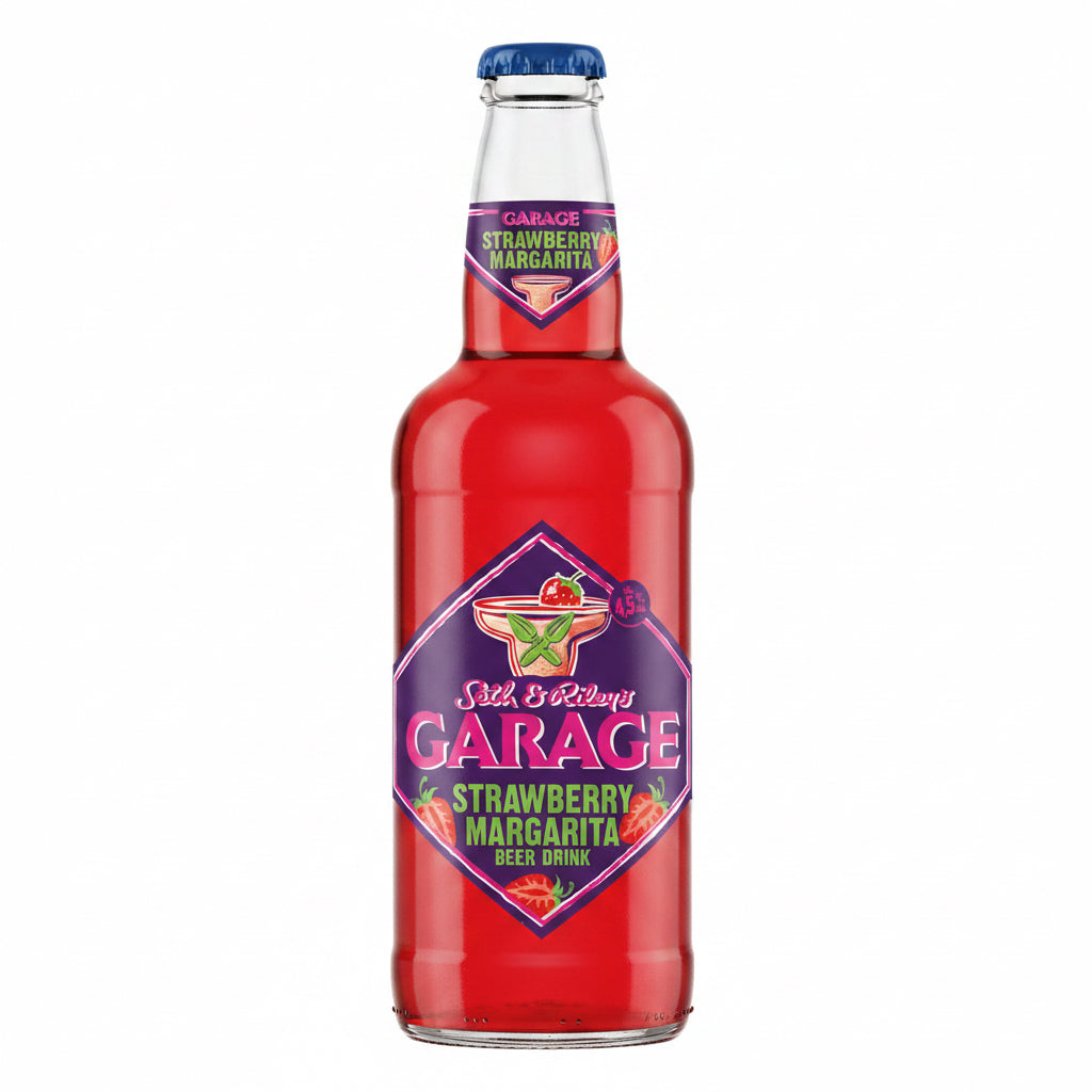 Garage Strawberry Margarita — Alkoholisches Erdbeer-Getränk 4,5% 400ml - Polskashop24