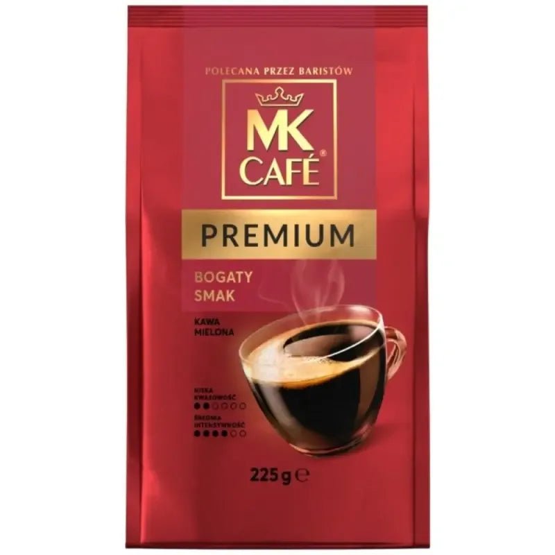 Gemahlener Kaffee Premium Kawa Mielona 225g - MK Cafe - Polskashop24