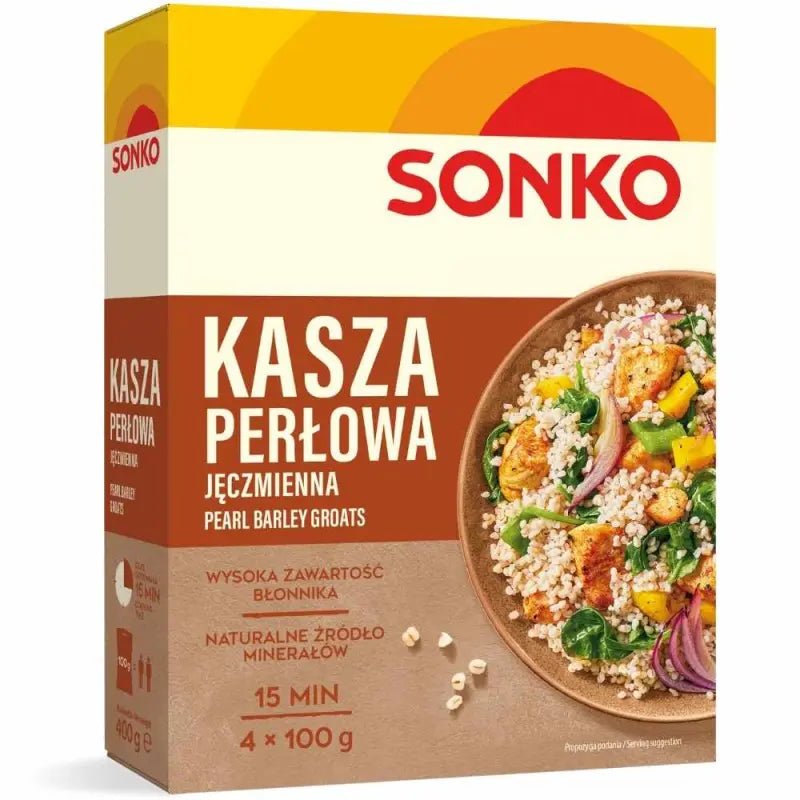 Gerstengraupen Kasza Jęczmienna Perłowa 400g - Sonko - Polskashop24