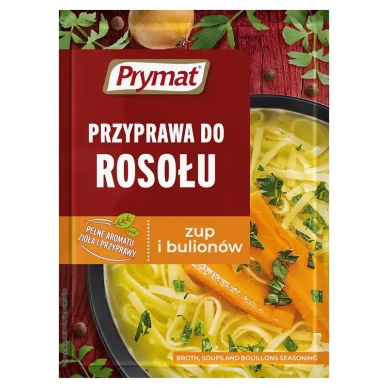 Gewürzmischung für polnische Hühnersuppe - Przyprawa do Rosołu 12g - Prymat - Polskashop24