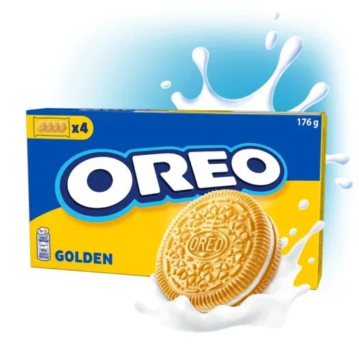 Golden Kekse mit Sahne - Füllung - Golden Ciasteczka z nadzieniem śmietankowym 176g - OREO - Polskashop24