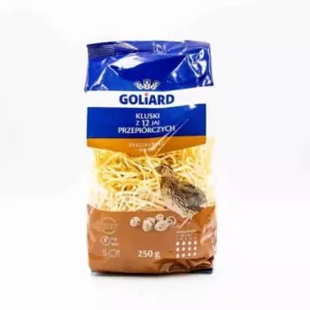 Goliard Suppennudeln aus 12 Wachteleiern 250 g – Polnische Eiernudeln - Polskashop24
