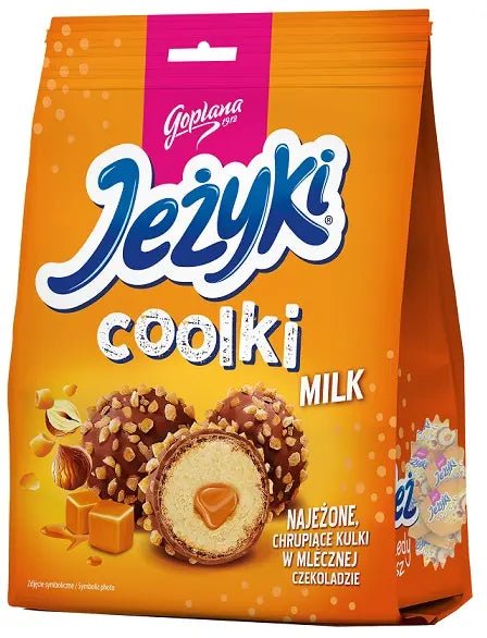 Goplana Jezyki Coolki Milk 140g kaufen - Polskashop24.de - Online Supermarkt mit Lebensmittel aus Polen