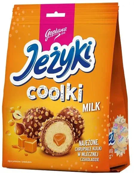 Goplana Jezyki Coolki Milk 140g kaufen - Polskashop24.de - Online Supermarkt mit Lebensmittel aus Polen