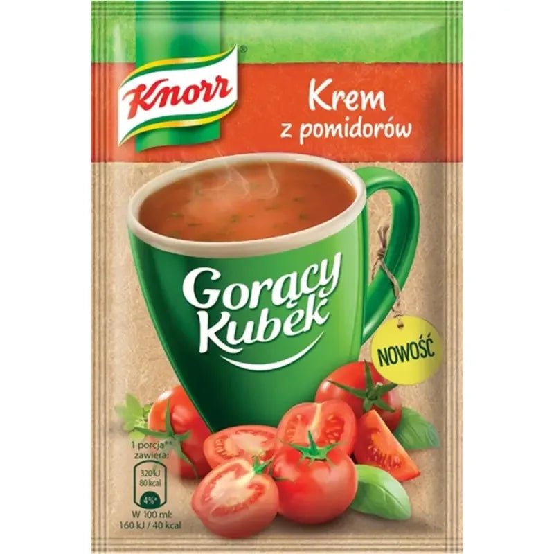 Gorący Kubek Tomatencreme - Gorący Kubek krem pomidorowy 18g - Knorr - Polskashop24