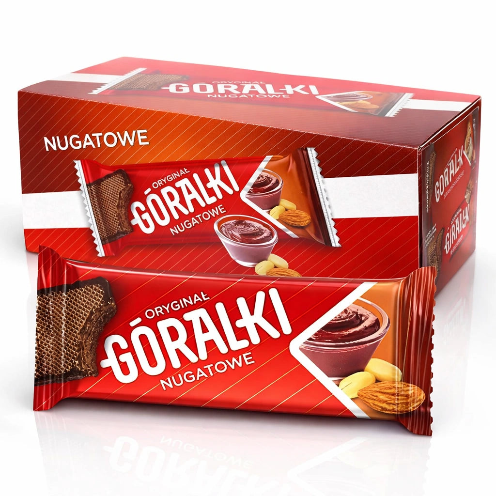 Goralki Nugat-Waffelriegel 36x45g - IDC