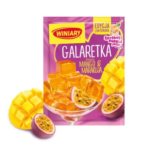 Götterspeise Mango Maracuja Galaretka 47g - Winiary - Polskashop24