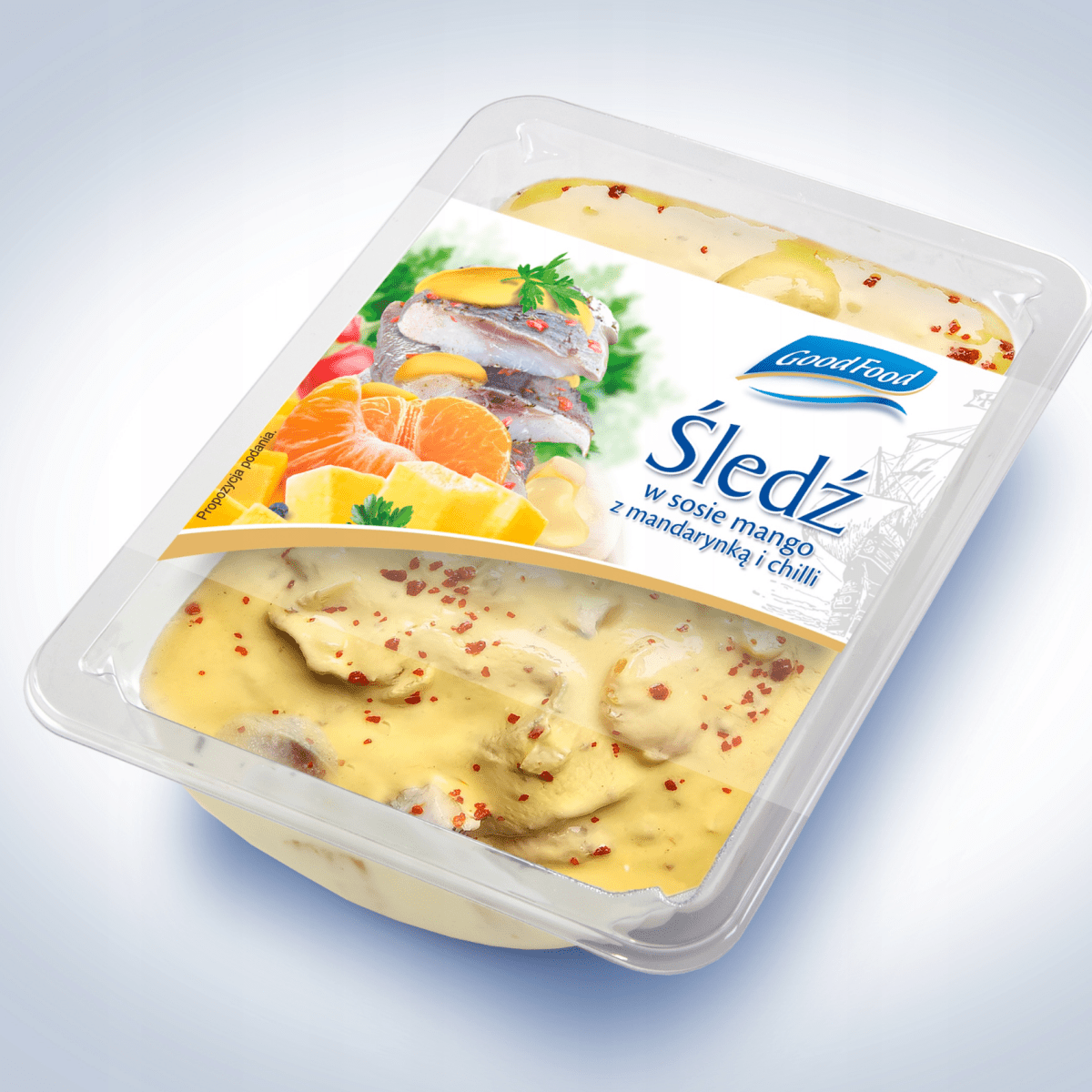 Heringssalat mit Mango-Chili-Sauce 200g