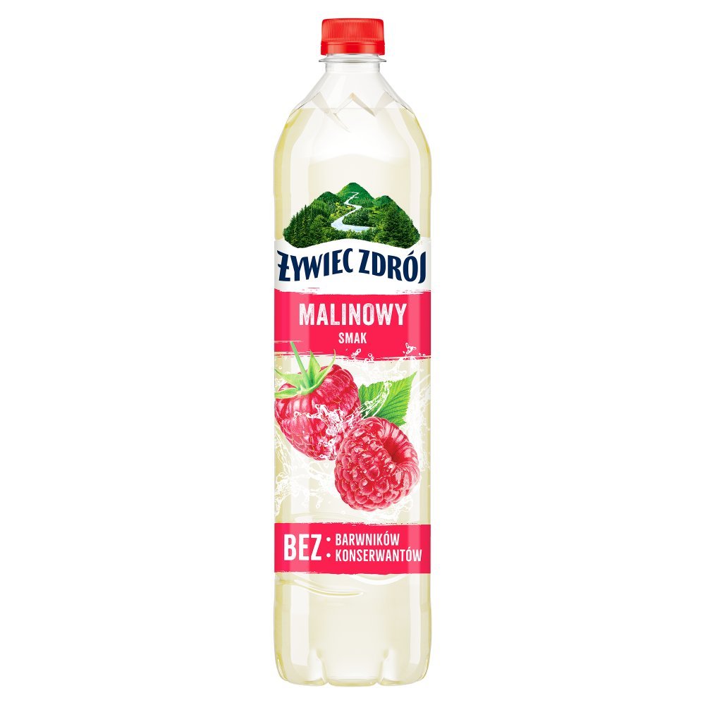 Himbeer - Getränk Napój Malinowy 1,2L (zzgl. 0,25€ Pfand) - Żywiec Zdrój - Polskashop24