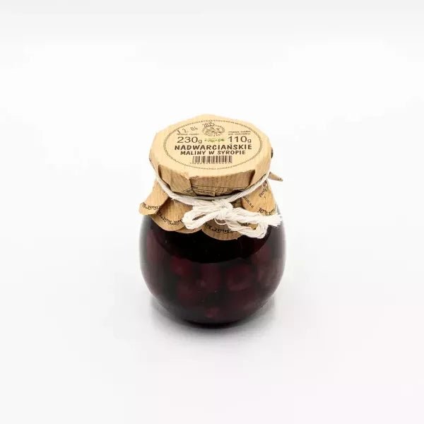 Himbeeren in Sirup - Maliny w syropie 230g - Nadwarciańskie - Polskashop24