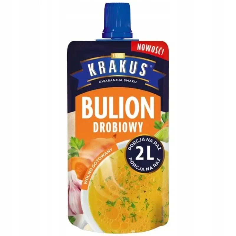 Hühnerbrühe - Bulion Drobiowy 100g - Krakus - Polskashop24