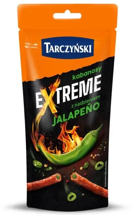 Kabanosy Jalapeno Extreme - Cabanossi m. Jalapeno Füllung 95g - Tarczyński - Polskashop24