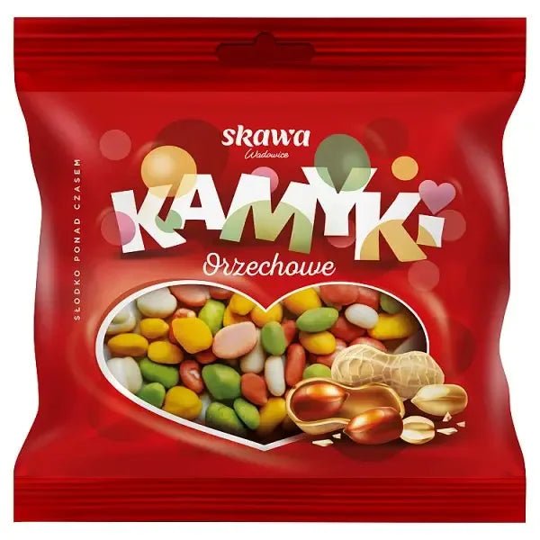 Kamyki Orzechowe - Erdnuss - Dragees Draze 80g Skawa - Polskashop24
