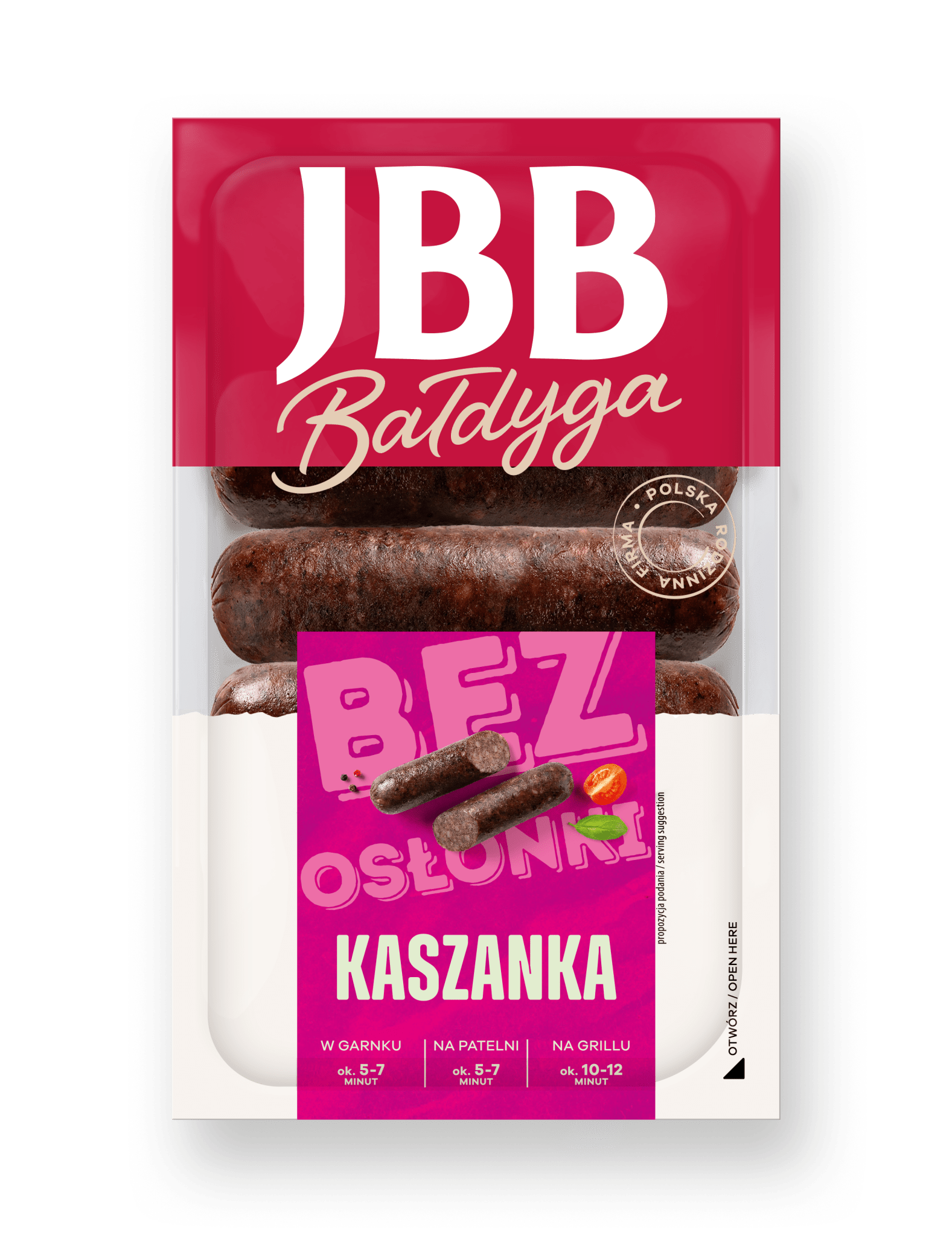 Kaszanka ohne Hülle 470g kaufen - JBB Baldyga - Polskashop24.de - Online Supermarkt mit Lebensmittel aus Polen