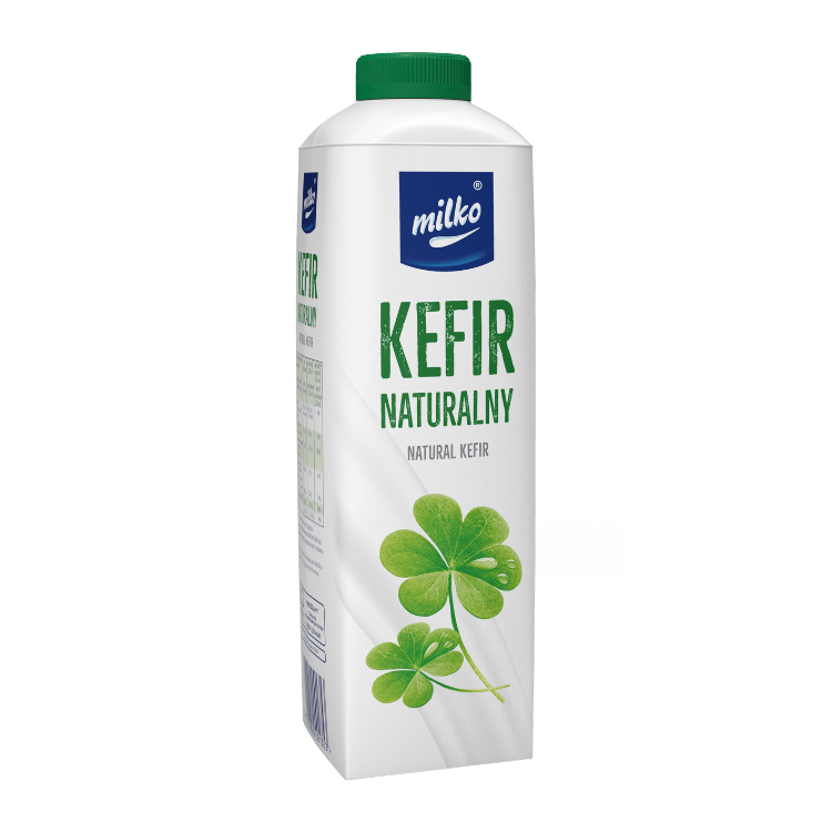 Kefir Naturalny 1L - Milko natürlicher Kefir kaufen - Polskashop24.de - Online Supermarkt mit Lebensmittel aus Polen