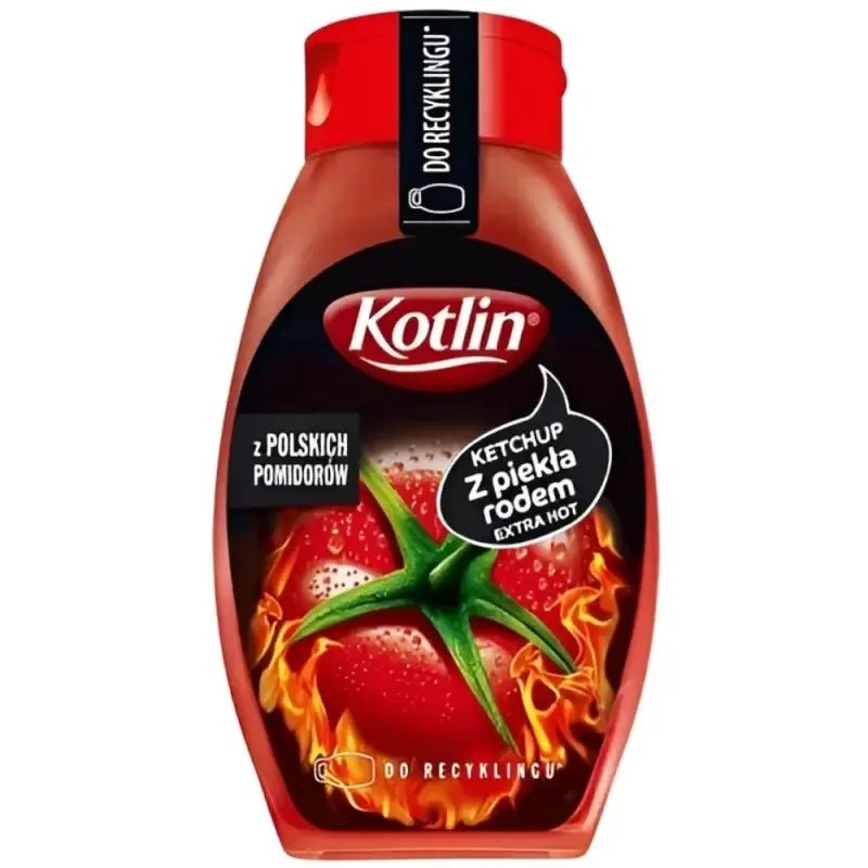 Ketchup Extra Hot 450g - Kotlin - Polskashop24