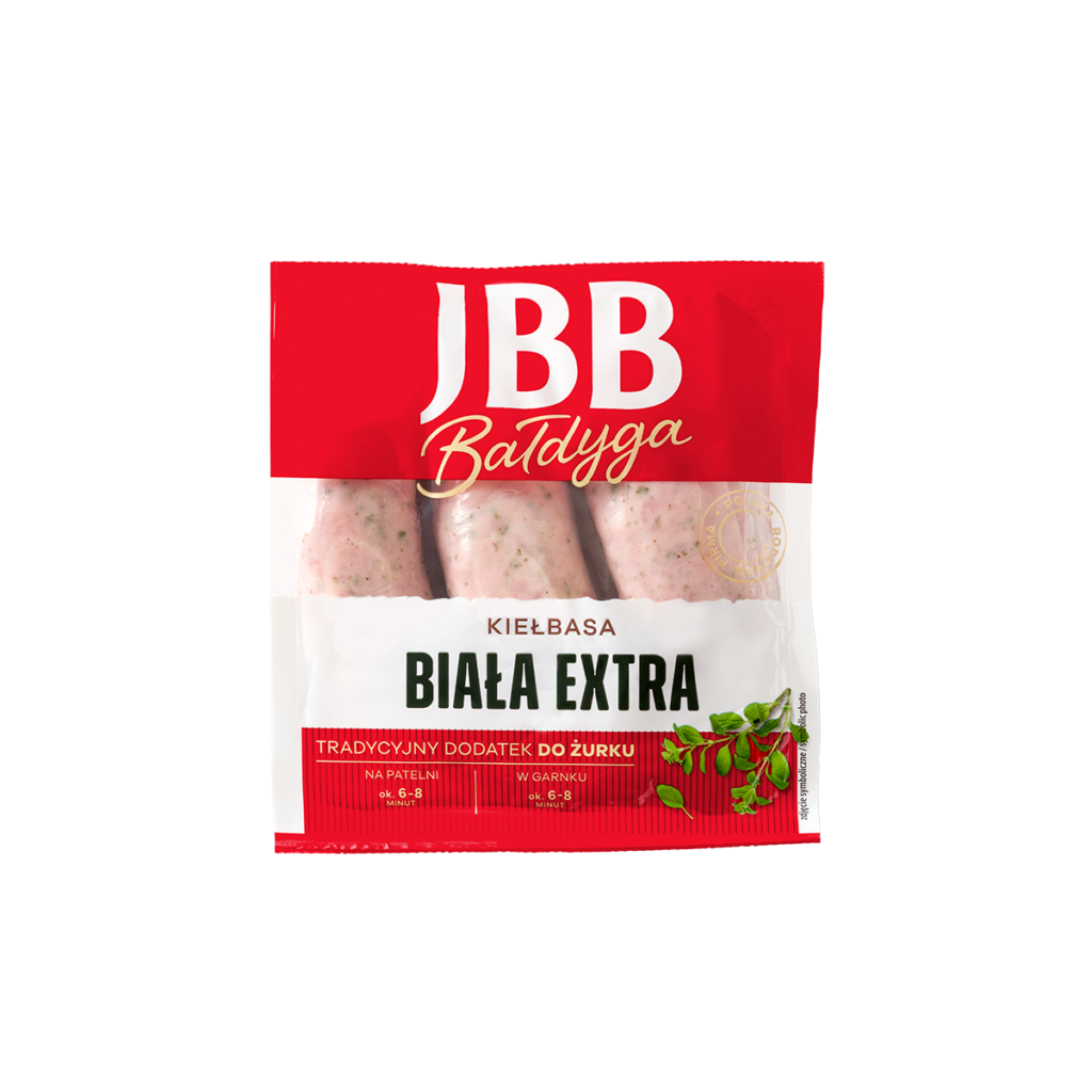 Kiełbasa Biała Extra - Weißwurst ca. 400-450g - JBB