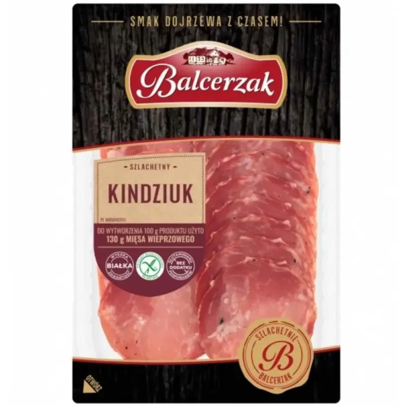 Kindziuk szlachetny Wurstspezialität 80g - Balcerzak - Polskashop24